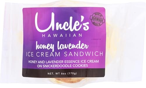 honey lavender ice cream sandwiches